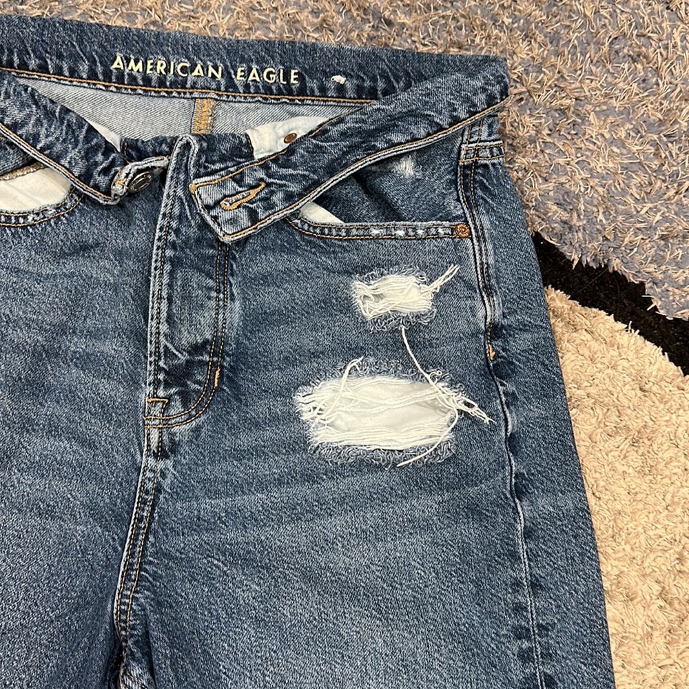 AMERICAN EAGLE BLUE HIGH RISE - Picture 3 of 9